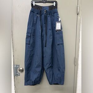 NWT AWKA NAVY BLUE TECH SKI PANTS MENS SIZE M